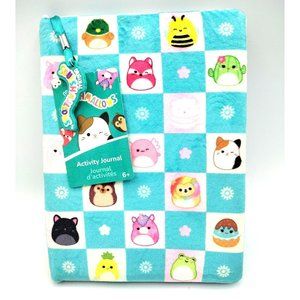 Squishmallow Activity Journal Ultrasoft Stuffed Cover Diary Book Never Used New